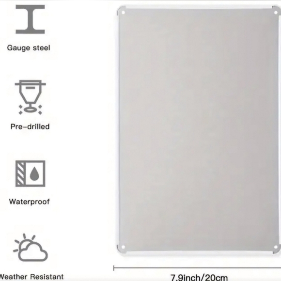 Pulp Fiction Movie Decorative Tin Sign - Picture 5 of 5